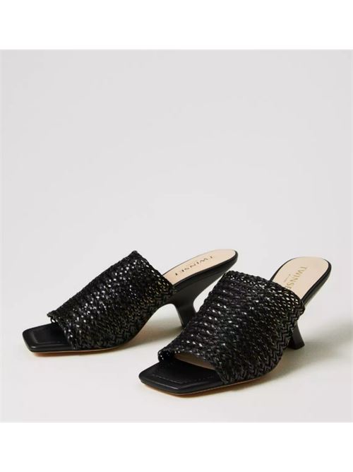 MULES TWIN SET | 251TGT05400006 NERO